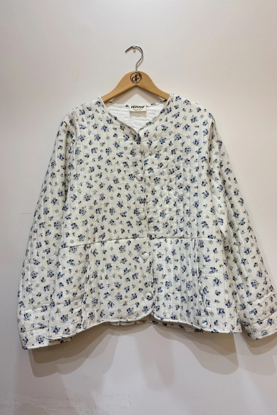 Vestes Femme Blanc PEPOUZ PV2634GT-1 Efashion Paris