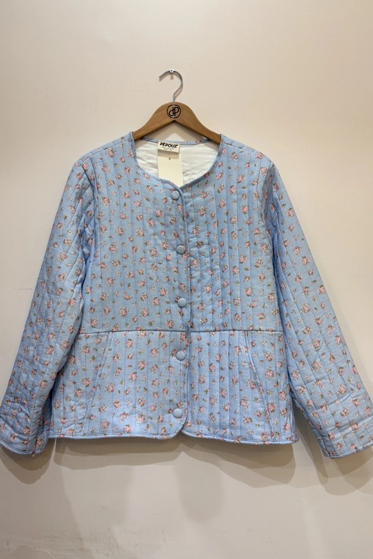 Vestes Femme Blanc PEPOUZ PV2634GT-1 Efashion Paris