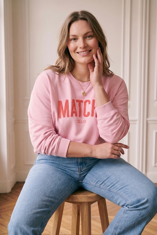 Pulls Femme Blanc PEPOUZ PP2614GT-1 Efashion Paris