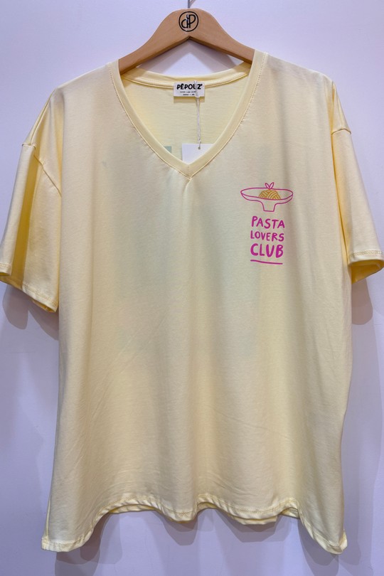 T-shirts Femme Blanc PEPOUZ PT2637GT Efashion Paris