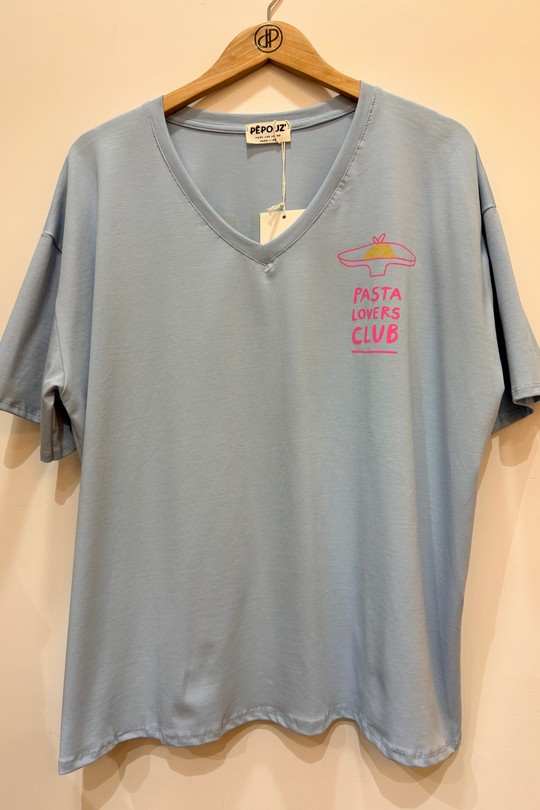 T-shirts Femme Blanc PEPOUZ PT2637GT Efashion Paris