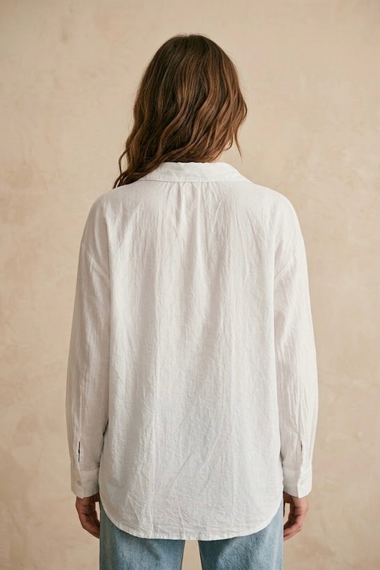 Chemises Femme Blanc PEPOUZ PC2665 Efashion Paris