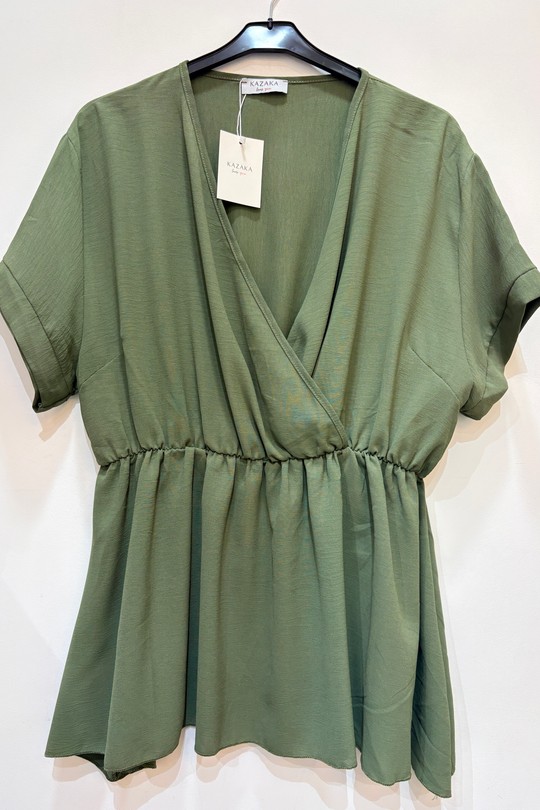 Chemises & blouses Femme Vert d eau PEPOUZ KB005-1 Efashion Paris