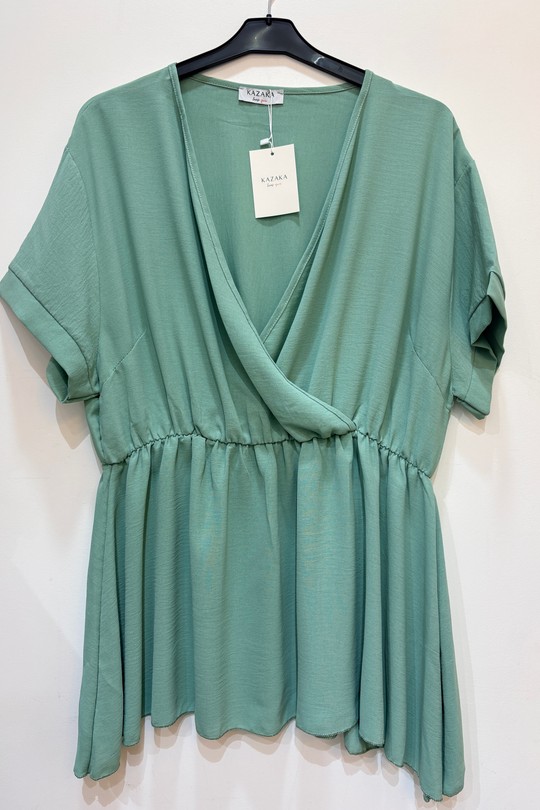 Chemises & blouses Femme Vert d eau PEPOUZ KB005-1 Efashion Paris