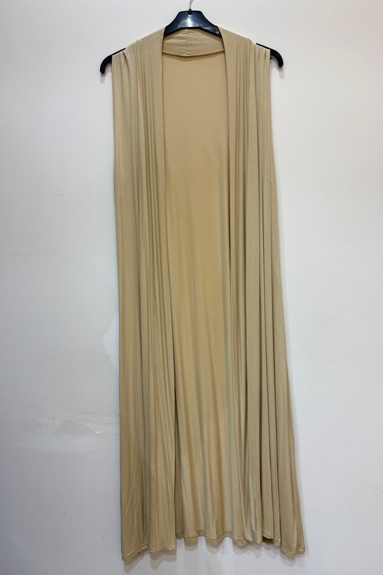 Gilets Femme Beige PEPOUZ KG005-1 Efashion Paris