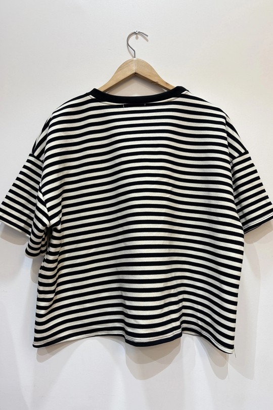 T-shirts Women Navy blue PEPOUZ PP2617-2 Efashion Paris