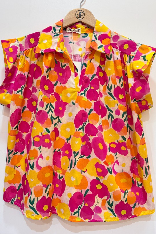 Blouses Femme FUCHSIA PEPOUZ PC2689 Efashion Paris
