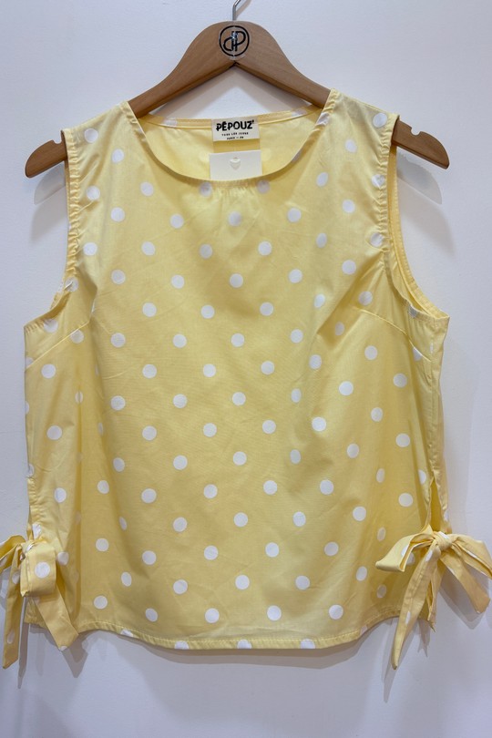 Tops Femme Blanc PEPOUZ PT2639 Efashion Paris
