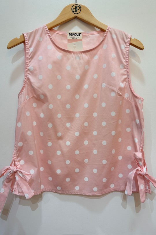 Tops Femme Blanc PEPOUZ PT2639 Efashion Paris