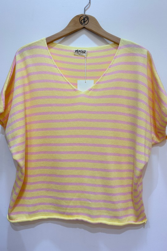 Tops Femme Bleu PEPOUZ PT2642 Efashion Paris