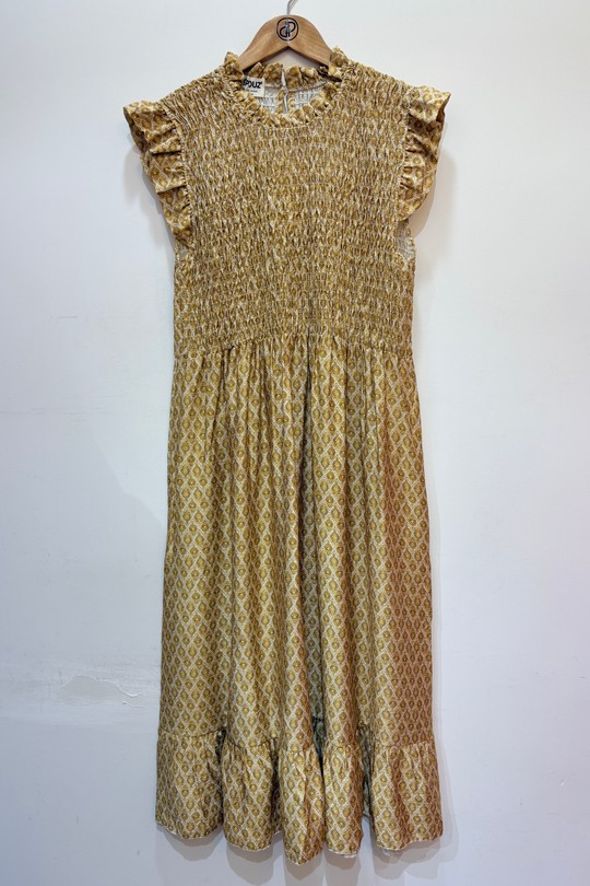 Robes longues Femme Beige PEPOUZ PR2638 Efashion Paris
