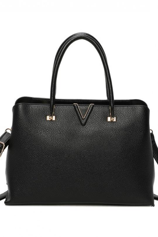Sacs à main Maroquinerie Noir MILANO BAG L781 Efashion Paris