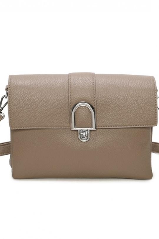 Sacs à bandoulière Maroquinerie Noir MILANO BAG L789 Efashion Paris