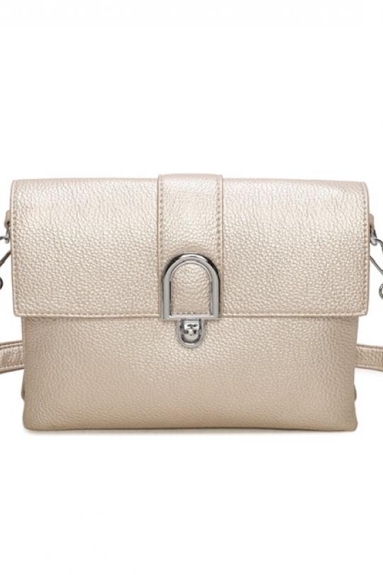 Sacs à bandoulière Maroquinerie Noir MILANO BAG L789 Efashion Paris