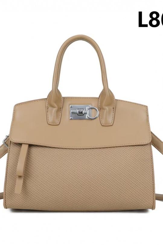 Sacs à main Maroquinerie Taupe MILANO BAG L804 Efashion Paris