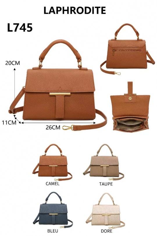 Sacs à main Maroquinerie Camel MILANO BAG L745 Efashion Paris