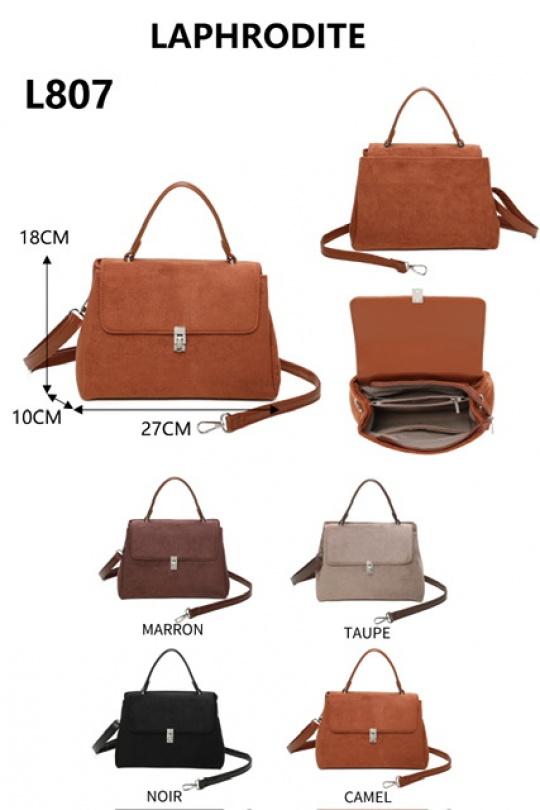 Sacs à main Maroquinerie Taupe MILANO BAG L807 Efashion Paris