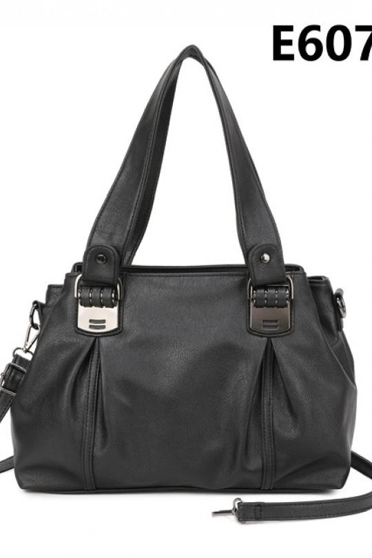 Sacs à main Maroquinerie Noir MILANO BAG E6070 Efashion Paris