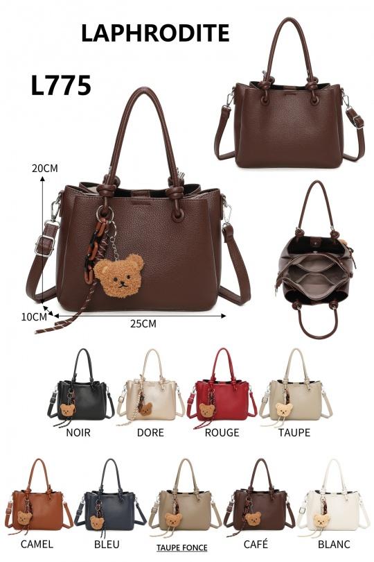 Sacs à main Maroquinerie Camel MILANO BAG L775 Efashion Paris
