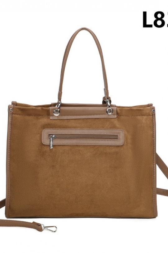 Sacs à main Maroquinerie Taupe MILANO BAG L835 Efashion Paris