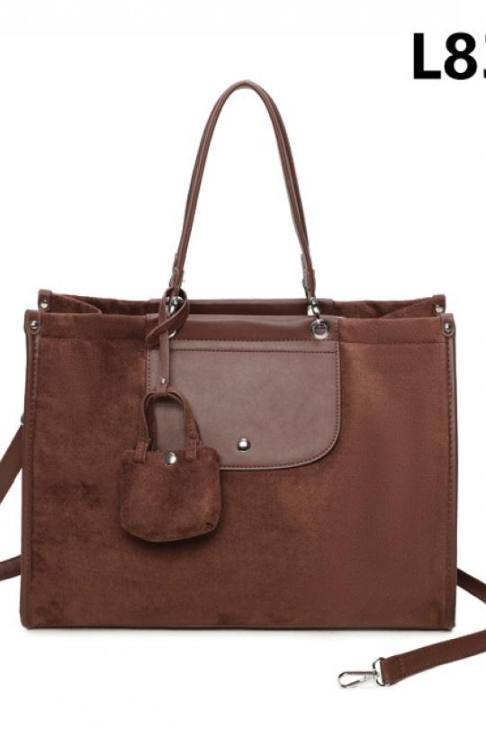 Sacs à main Maroquinerie Taupe MILANO BAG L835 Efashion Paris