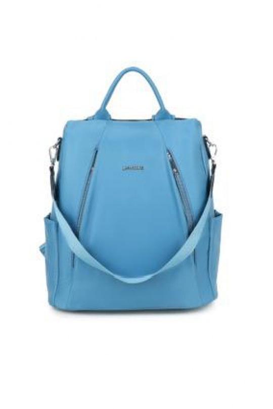 Sac à dos Maroquinerie Bleu clair MILANO BAG L849 Efashion Paris