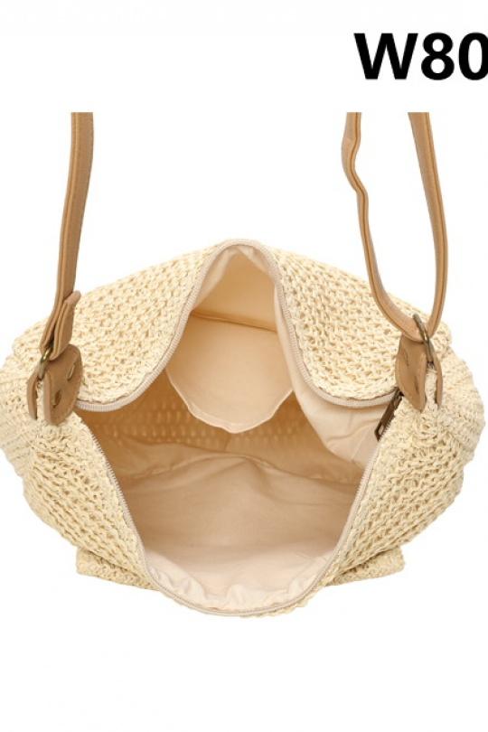 Sacs à bandoulière Maroquinerie Beige MILANO BAG W8047 Efashion Paris