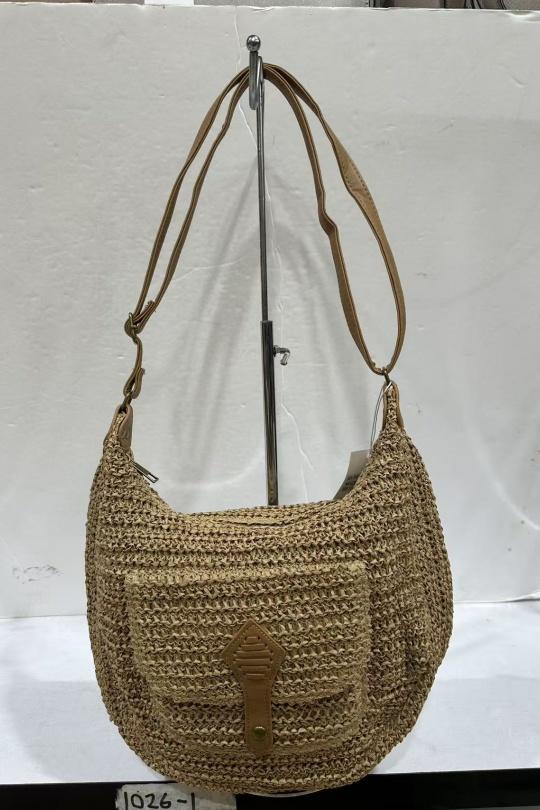 Sacs à bandoulière Maroquinerie Beige MILANO BAG W8047 Efashion Paris