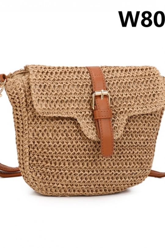 Sacs à bandoulière Maroquinerie Camel MILANO BAG W8046 Efashion Paris