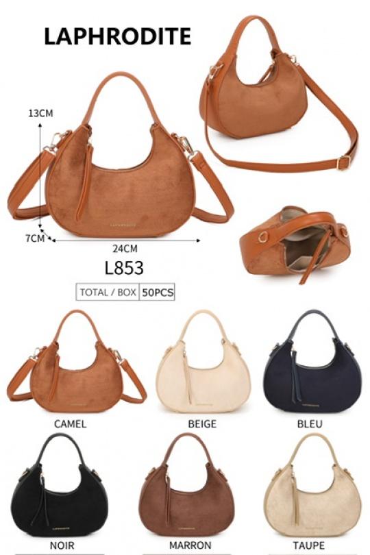 Sacs à main Maroquinerie Camel MILANO BAG L853 Efashion Paris