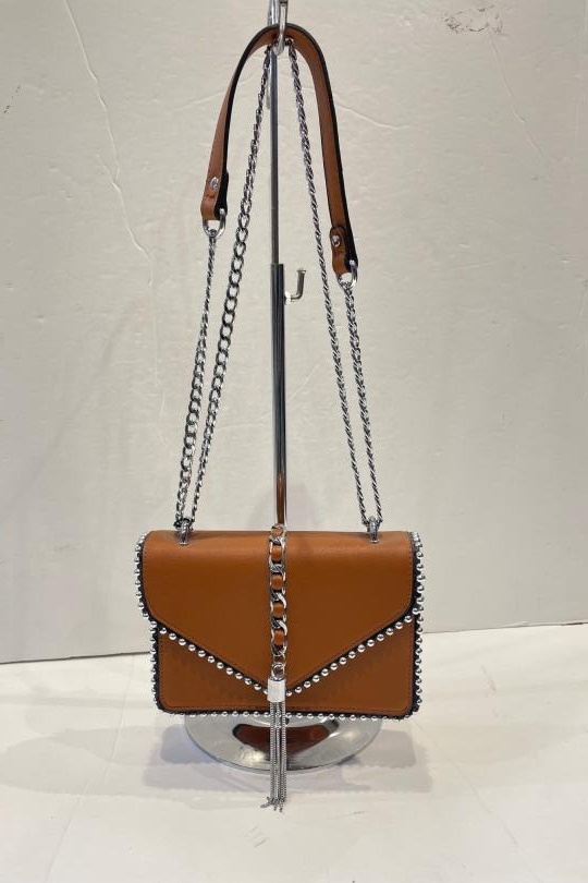 Sacs à bandoulière Maroquinerie Camel MILANO BAG E99022 Efashion Paris