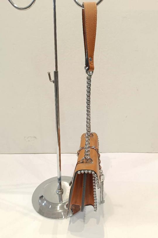 Sacs à bandoulière Maroquinerie Camel MILANO BAG E99022 Efashion Paris