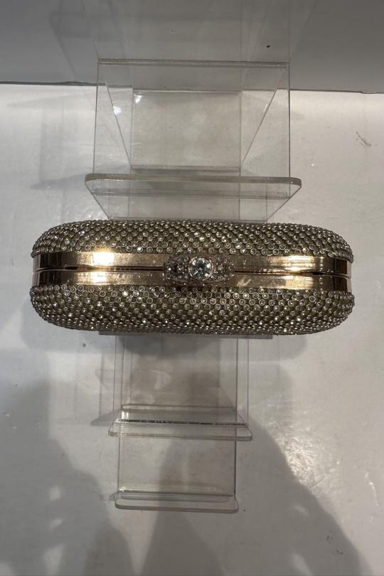 Pochettes Maroquinerie Argent MILANO BAG 1033-1 Efashion Paris