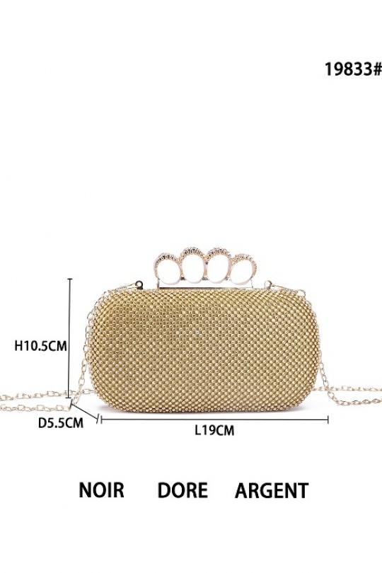 Pochettes Maroquinerie Doré MILANO BAG 19833 Efashion Paris