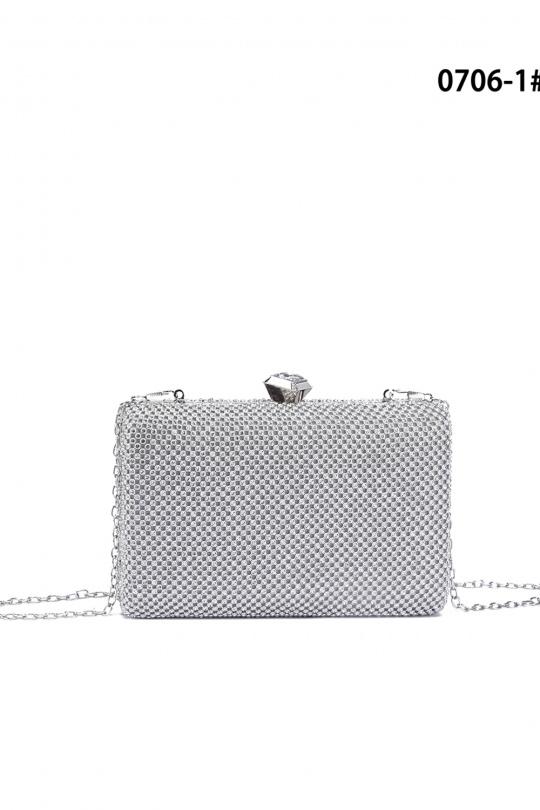 Pochettes Maroquinerie Argent MILANO BAG 0706-1 Efashion Paris