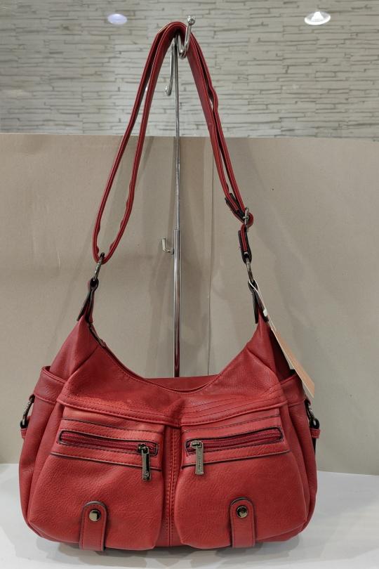 Sacs à bandoulière Maroquinerie Camel MILANO BAG E8252 Efashion Paris