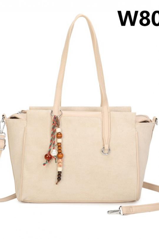 Sacs à main Maroquinerie Taupe clair MILANO BAG W8067 Efashion Paris