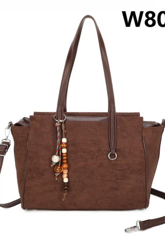 Sacs à main Maroquinerie Taupe clair MILANO BAG W8067 Efashion Paris