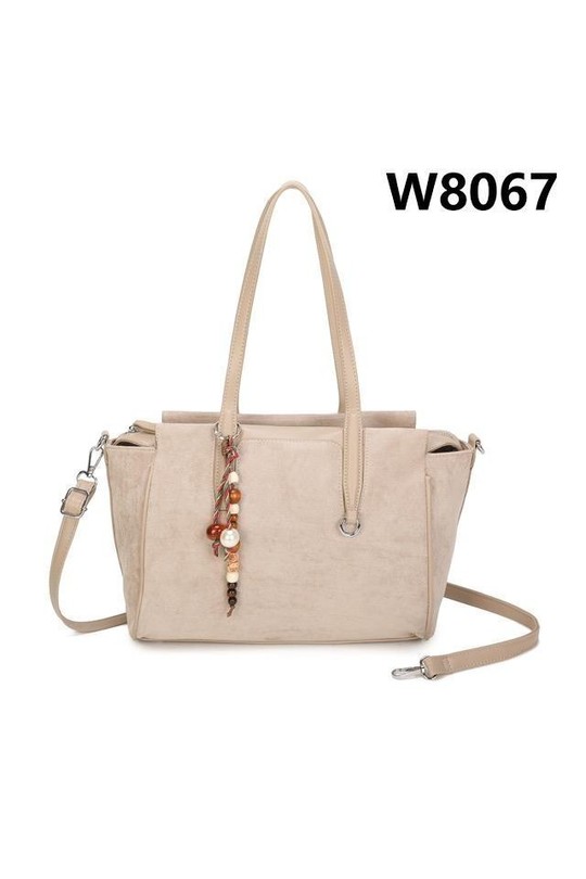 Sacs à main Maroquinerie Taupe clair MILANO BAG W8067 Efashion Paris