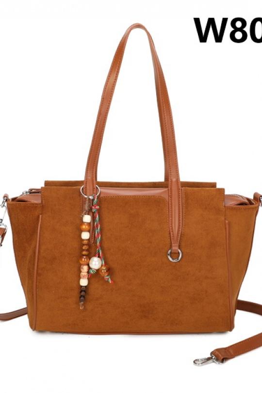 Sacs à main Maroquinerie Taupe clair MILANO BAG W8067 Efashion Paris