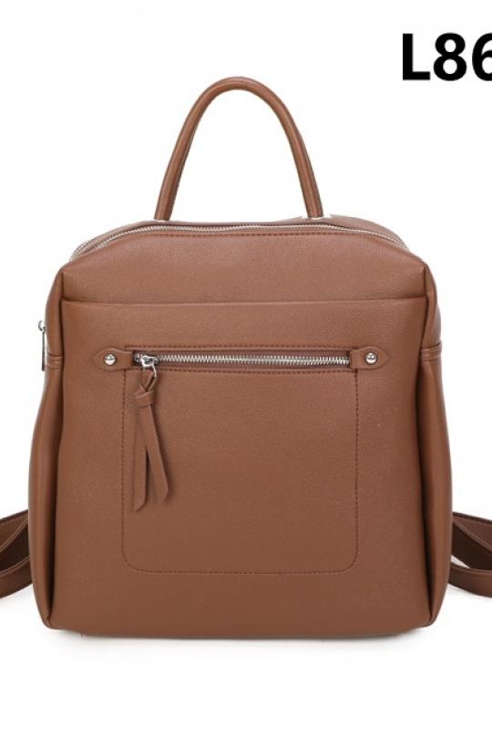 Sac à dos Maroquinerie Camel MILANO BAG L866 Efashion Paris