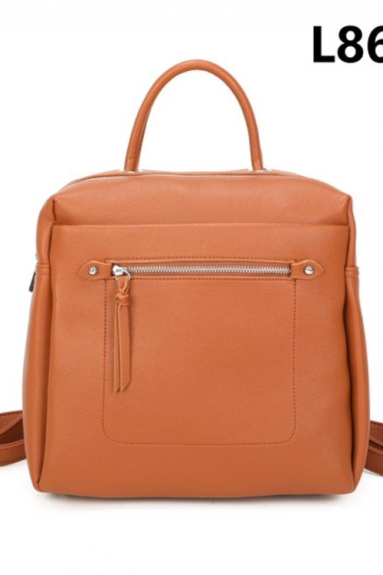 Sac à dos Maroquinerie Camel MILANO BAG L866 Efashion Paris