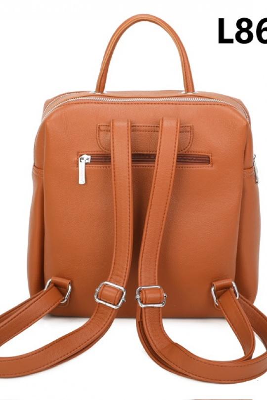 Sac à dos Maroquinerie Camel MILANO BAG L866 Efashion Paris