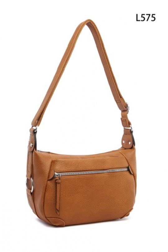 Sacs à bandoulière Maroquinerie Camel MILANO BAG L575 Efashion Paris