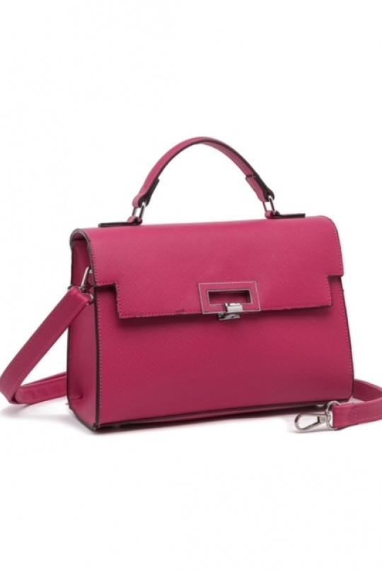 Sacs à bandoulière Maroquinerie FUCHSIA MILANO BAG L609 Efashion Paris