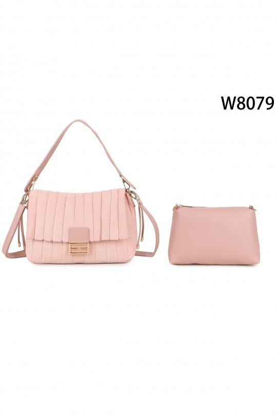Sacs à main Maroquinerie Rose MILANO BAG W8079 Efashion Paris