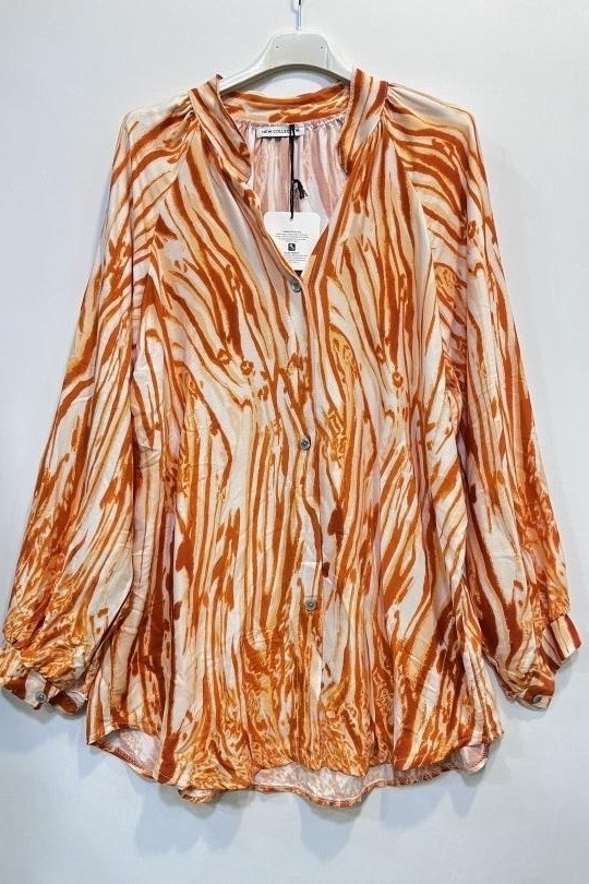 Chemises Femme Orange CHEN MODE 9765 Efashion Paris