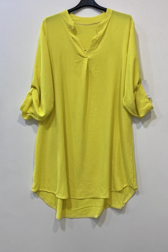 Tuniques Femme Jaune CHEN MODE 3421 Efashion Paris