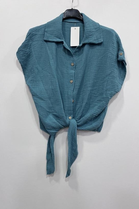 Camicie Donna Canard green CHEN MODE 3434 Efashion Paris