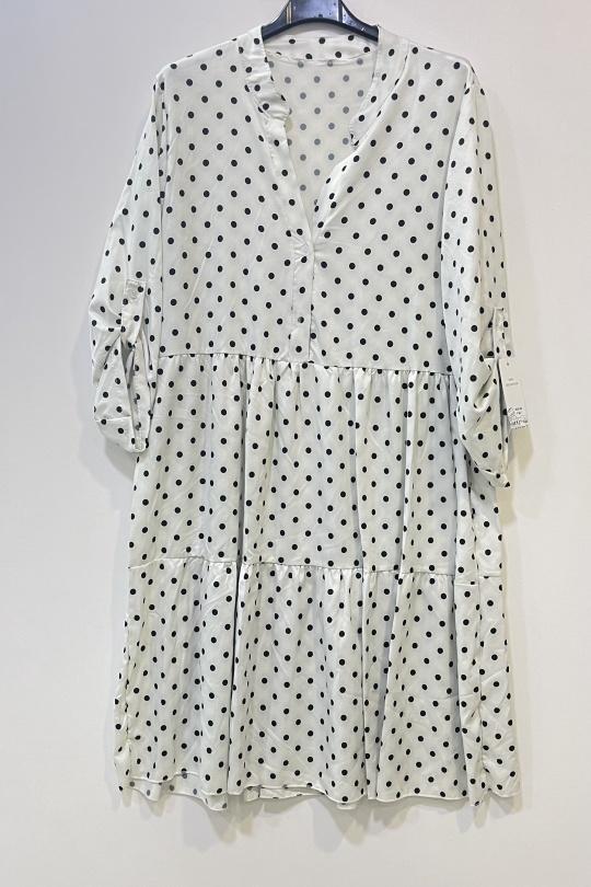 Abiti al polpaccio Donna White CHEN MODE 5151 Efashion Paris